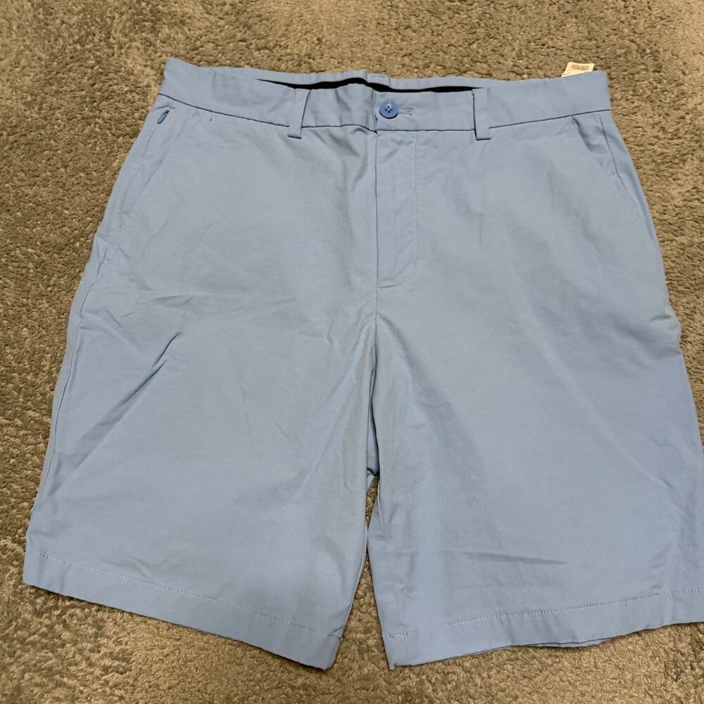 Vineyard Vines On The Go Shorts Mens 33 Stretch Performance Golf Blue